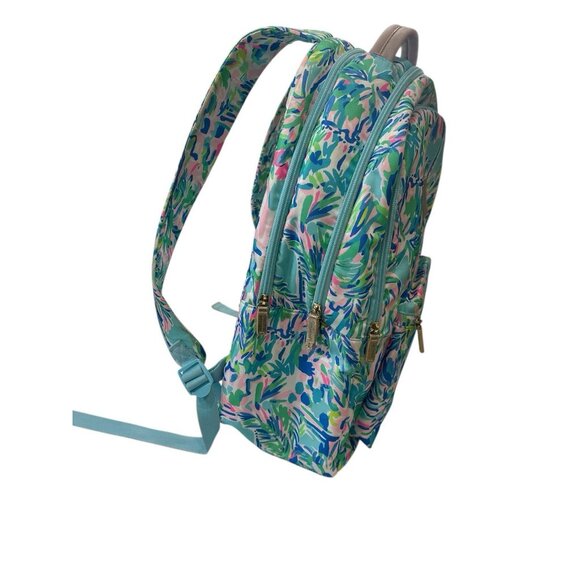 LILLY PULITZER Kids' Girl's Large Cambrie Backpack - Picture 2 of 10
